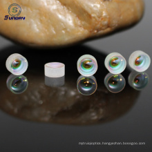 Optical glass achromatic doublet lens AR coated high precision